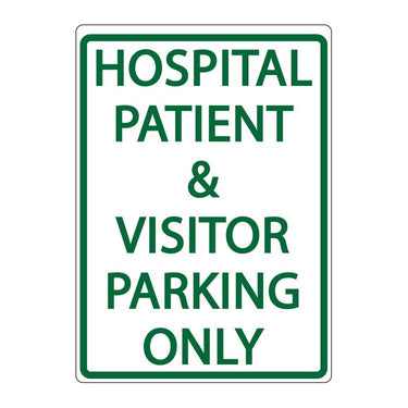 ZING Eco Parking Sign, 18X12, EGP- Model 3077